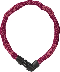 ABUS Tresor 1385 Color Kettenschloss, Zahlenkombination cherry heart