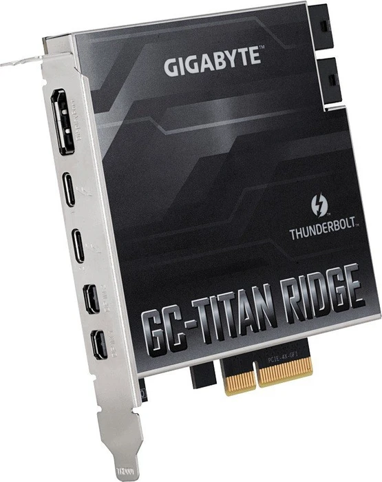 GIGABYTE GC-Titan Ridge, PCIe 3.0 x4