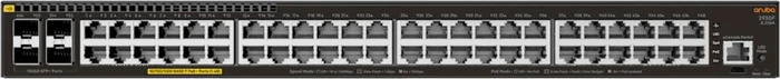HPE Aruba 2930F 48G Rackmount Gigabit Managed Switch, 48x RJ-45, 4x SFP+, 370W PoE+