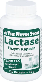 The Nutri Store Lactase 12.000 FCC Enzym Kapseln, 120 Stück