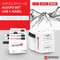 Skross World Travel Adapter MUV USB AC65PD, 1x USB-A, 1x USB-C, mit USB-C Kabel, weiß Vorschaubild