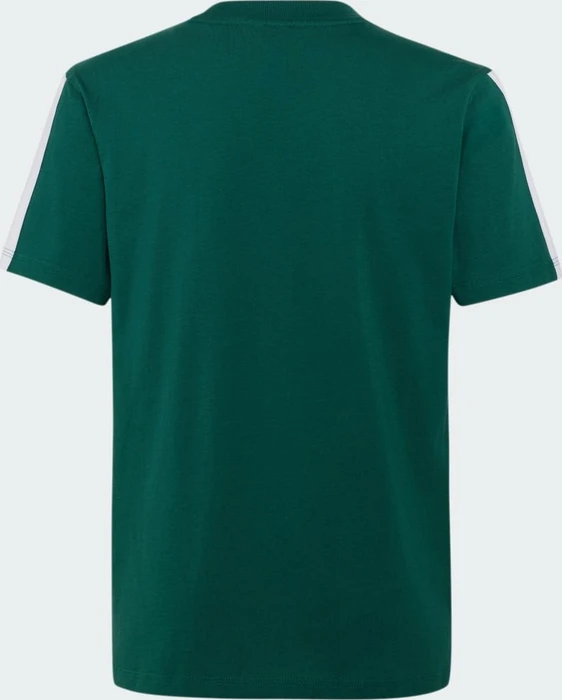 adidas Essentials T-Shirt kurzarm collegiate green/white (Junior)