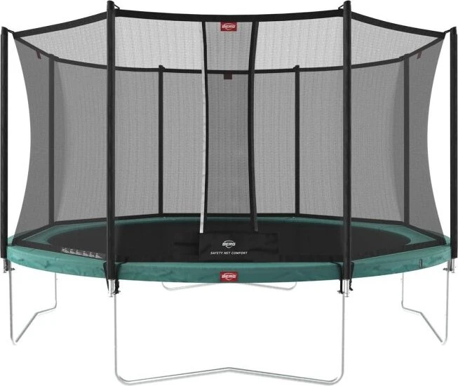 Berg Favorit Regular inkl. Sicherheitsnetz Comfort 430cm Trampolin grün
