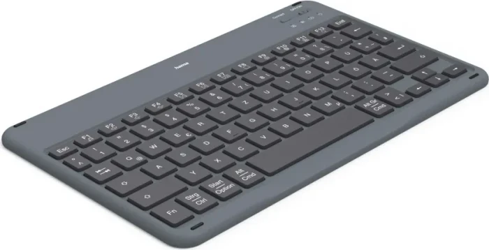 Hama Travel 500 Tablet-Tastatur, schwarz, mit Schutzhülle für 7"-11" Tablets, Bluetooth, DE