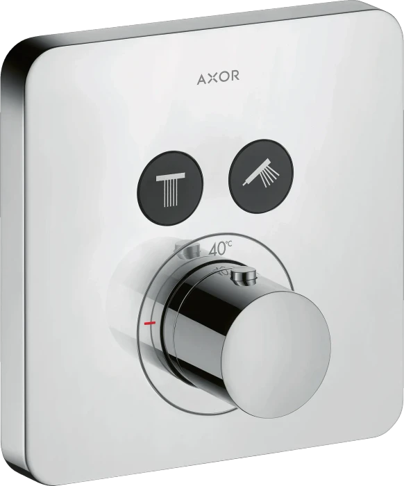 Hansgrohe Axor ShowerSelect softcube Thermostat mit 2 Ventilen