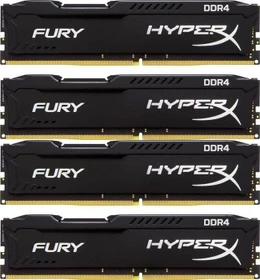 Kingston FURY schwarz UDIMM 32GB Kit, DDR4-2666, CL16-18-18, 1RX8