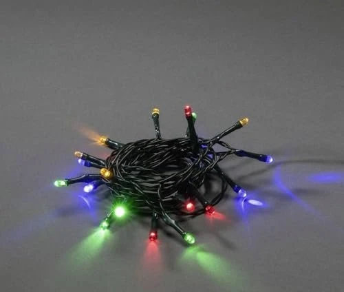 Konstsmide Lichterkette LED 30x mehrfarbig