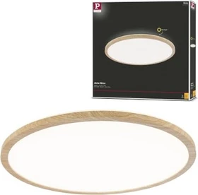 Paulmann Atria Shine Backlight LED Panel rund 22W holzoptik