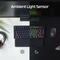 HP HyperX Alloy Rise 75 Wireless, PBT, LEDs RGB, hot-swap, HyperX Linear, USB/Bluetooth, US Vorschaubild
