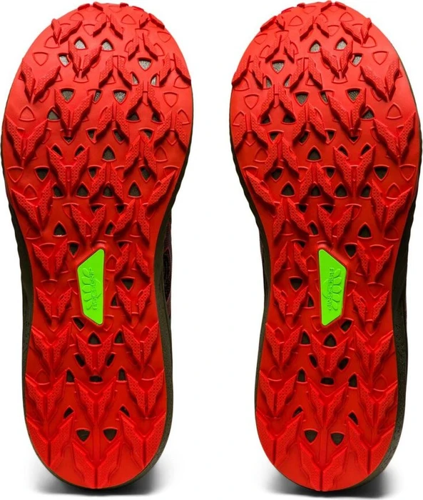 Asics Fuji Lite 3 mantle green/cherry tomato (Herren)