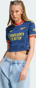 adidas FC Arsenal Crop Top 2026/2027 Auswärtstrikot collegiate navy (Damen)