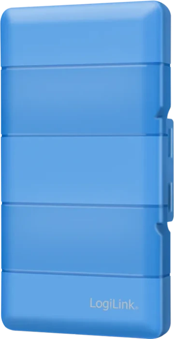 LogiLink SSD Schutz-Box, für 4x M.2 2280, 4x M.2, blau