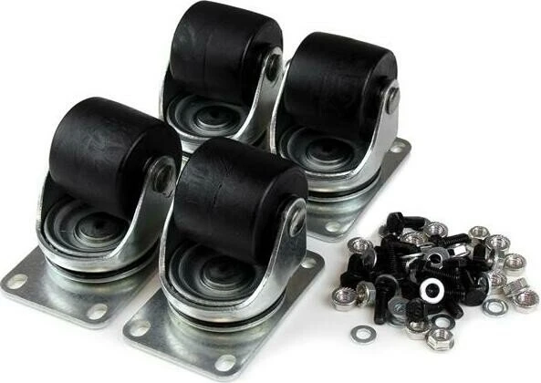StarTech 4POSTRACK25U Universalgestell 25HE, mit Zubehör, 662mm tief