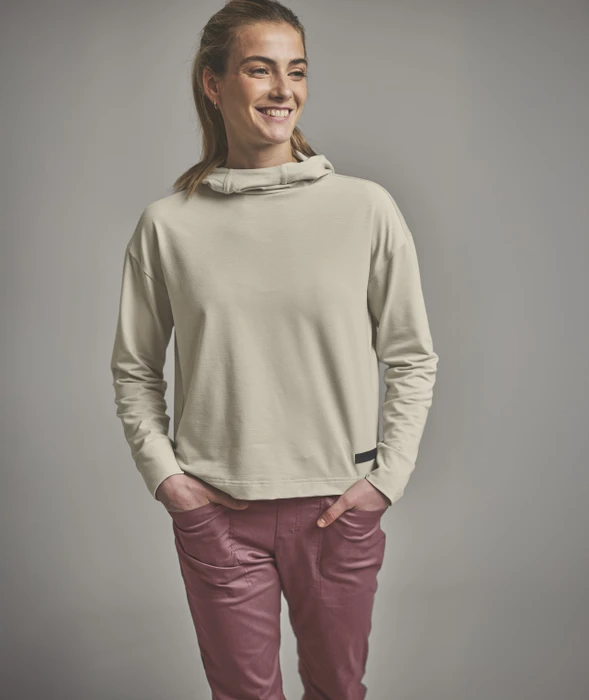Ortovox Affinity Crew Hoodie icy shore (Damen)