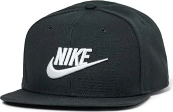 Nike Dri-FIT Pro strukturierte Futura Kappe schwarz/weiß