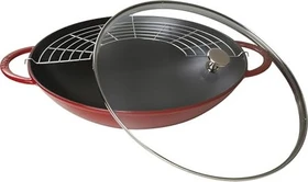 Zwilling Staub Wokpfanne 37cm 5.7l rot