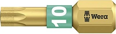 Wera 867/1 BDC Torx Bit 1/4", T10x25mm, 1 Stück