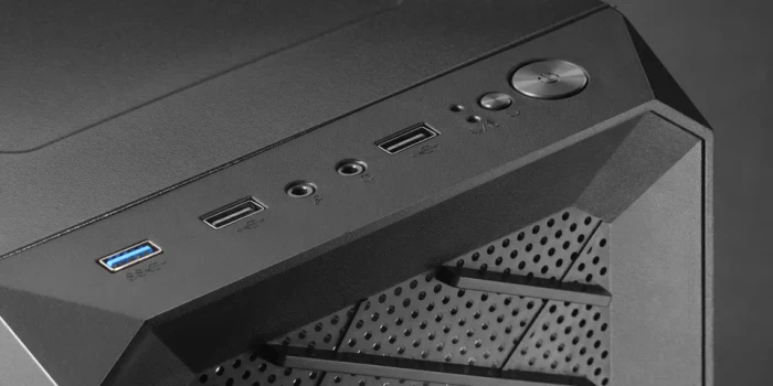 Mars Gaming MC-2000 Black, Glasfenster