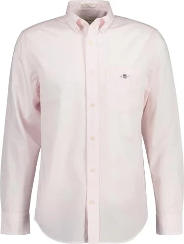 Gant Regular Fit Classic Popeline Hemd langarm light pink (Herren)