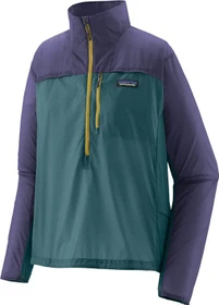 Patagonia Houdini Stash Half-Zip Funktionsjacke wetland blue/solstice purple (Damen)