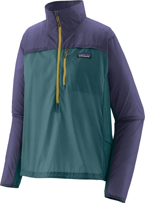 Patagonia Houdini Stash Half-Zip Funktionsjacke wetland blue/solstice purple (Damen)