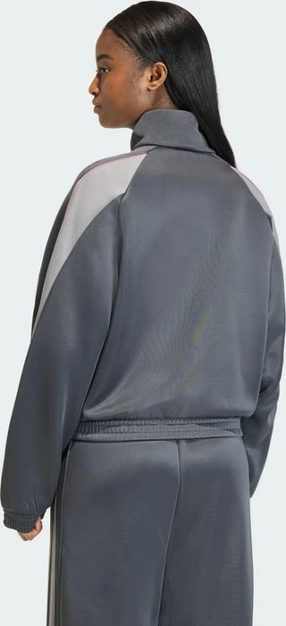 adidas Stadium Trainingsjacke grey six/charcoal solid grey/st tropic bloom (Damen)