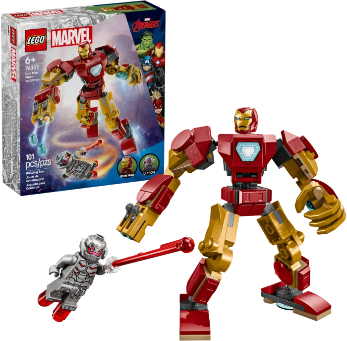 LEGO Marvel Super Heroes Spielset - Iron Man Mech vs. Ultron