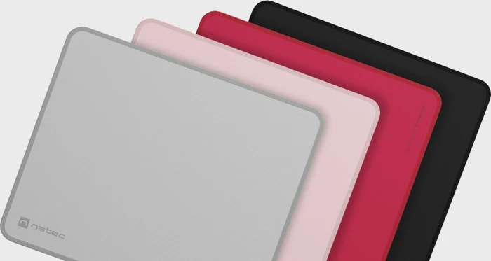 Natec Colors Series Mouse Pad Stony Grey, 300x250mm, grau