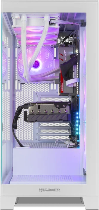 Nox Xtreme Hummer Glock White, Glasfenster