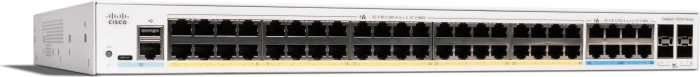 Cisco Catalyst 1300X Rackmount Gigabit Managed Switch, 48x RJ-45, 4x SFP28, 740W PoE++