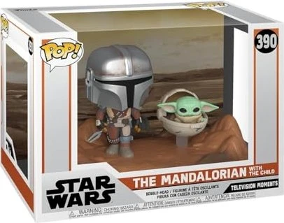 FunKo Pop! - Star Wars The Mandalorian - The Mandalorian with the Child