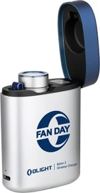 OLight Baton 3 Kit Taschenlampe silber