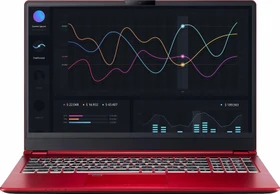 Nexoc B1504, rot, Core i5-8265U, 8GB RAM, 250GB SSD, 1TB HDD, DE
