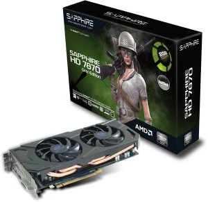 Sapphire Radeon HD 7870 GHz Edition OC, 2GB GDDR5, DVI, HDMI, 2x mDP, lite retail