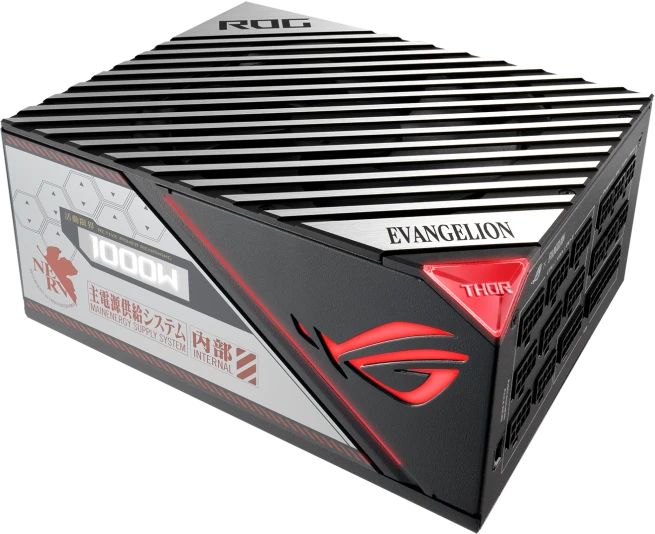 ASUS ROG Thor Platinum II EVA Edition, ROG-THOR-1000P2-EVA-GAMING, 1000W, ATX 2.4, mit 16-Pin PCIe 5.0 Kabel