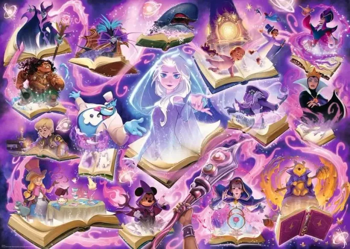 Ravensburger Puzzle Disney Lorcana - Glimmers of the Realm: Amethyst