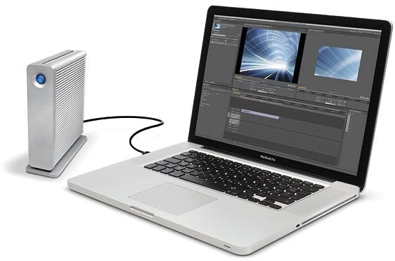 LaCie d2, 3TB, USB-B 3.0/Thunderbolt 1 / Mini DisplayPort 1.1a