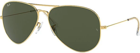 Ray-Ban RB3025 Aviator Classic 62mm gold/green classic