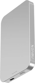 Nevox Wireless Magnetic Powerbank 5000mAh silber