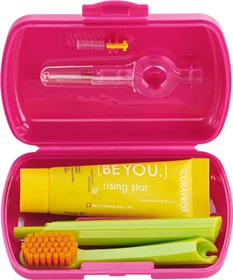 Curaden Curaprox CS5460 Travel Pflegeset magenta