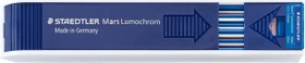 Staedtler Mars Lumochrom 204 Fallmine HB 2.0mm blau, 12er-Pack