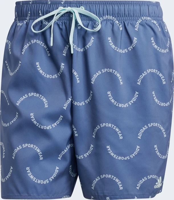 adidas Wave Logo CLX Badeshorts preloved ink/halo mint (Herren)