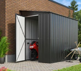 Globel Lean To 58 Anlehn-Gerätehaus anthrazit