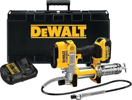 DeWalt DCGG571M1 Akku-Fettpresse inkl. Koffer + Akku 4.0Ah