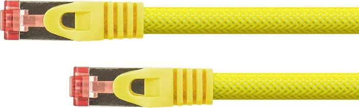 Python Patchkabel, Cat6, S/FTP, RJ-45/RJ-45, 15m, gelb