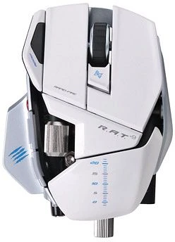 MadCatz Cyborg R.A.T. 9 Gaming Mouse weiß, Bluetooth
