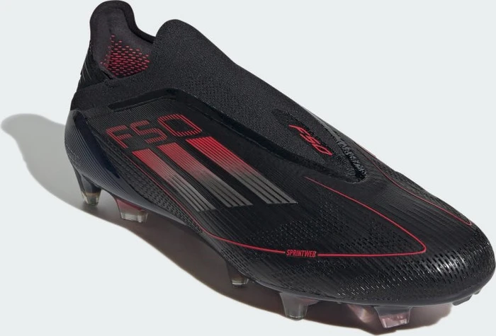 adidas F50 Elite Laceless FG core black/iron metallic/lucid red
