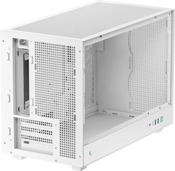 DeepCool CH260 WH, weiß, Glasfenster