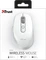 Trust Ozaa Rechargeable Wireless Mouse weiß, USB Vorschaubild