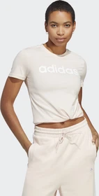 adidas Loungewear Essentials Slim Logo T-Shirt kurzarm wonder quartz/white (Damen)